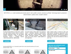 Řešení nejen pro kvalitní beton nově na www.betotech.cz