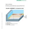 Schéma podlahového souvrství Litý potěr Anhyment na separační vrstvě Schéma podlahového souvrství Litý potěr Anhyment na separační vrstvě